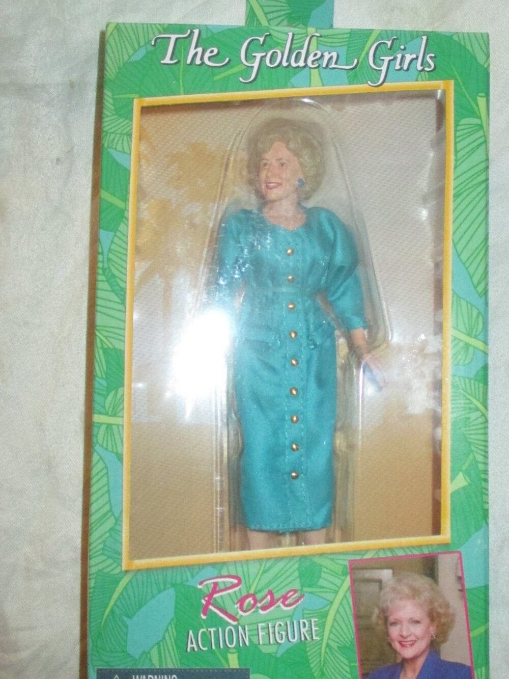 The Golden Girls Rose Action Figure 8" Betty White NECA New Sealed Box